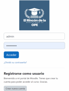 Curso de preparación oposiciones EF